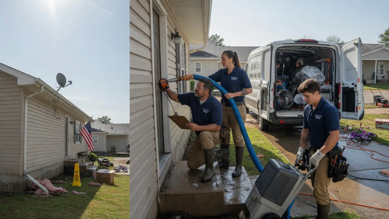 Ceiling Water Damage Restoration in Luzerne, MI near me
